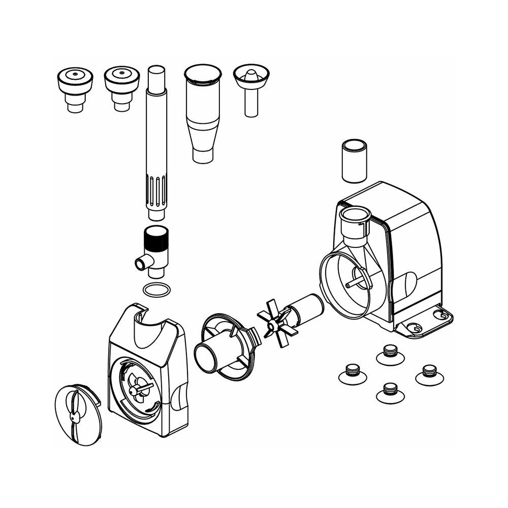 Sicce Nova - mini pompa regolabile fino a 800 L/h