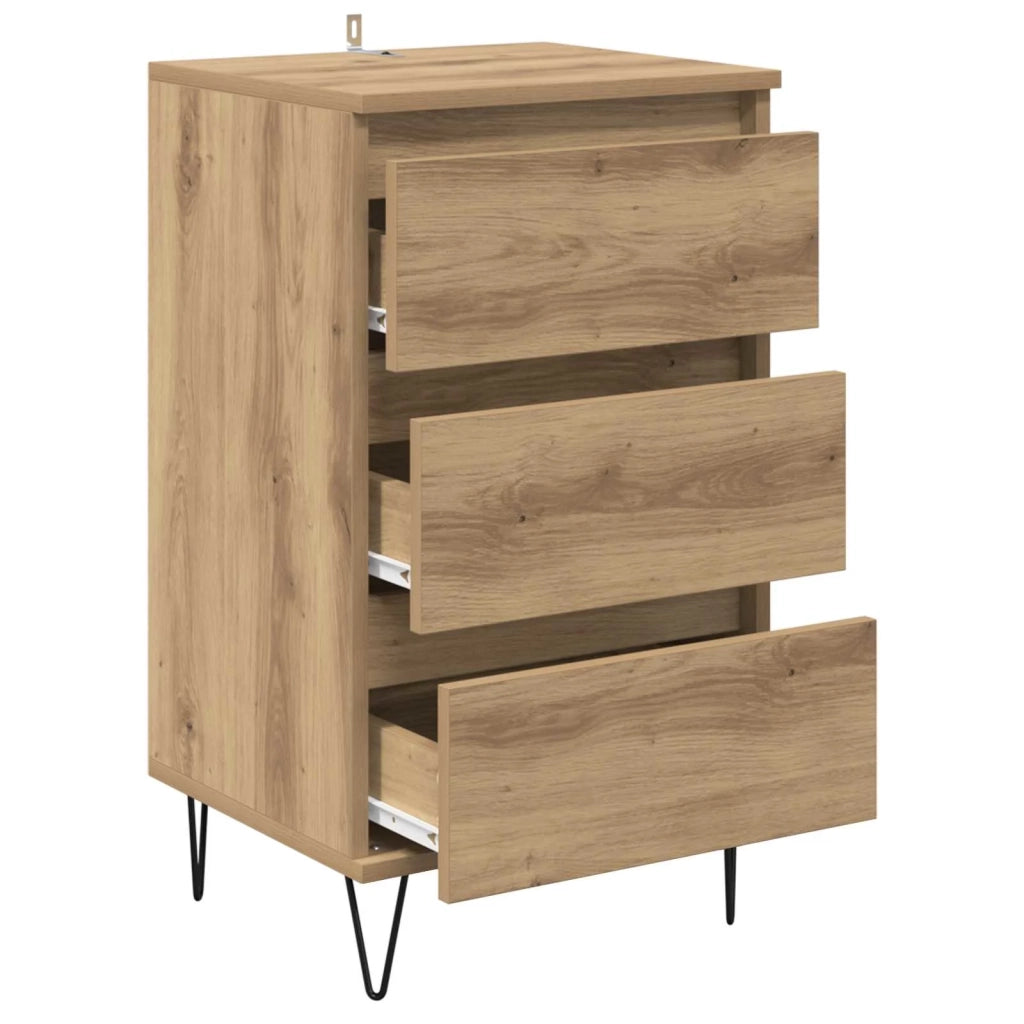 Credenza | Madia | Buffet da pranzo | Armadio da pranzo con cassetto Rovere artigianale 40 x 35 x 70 cm