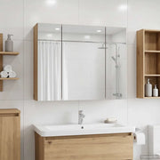 Mobiletto per specchio da bagno Rovere Artigianale 889078