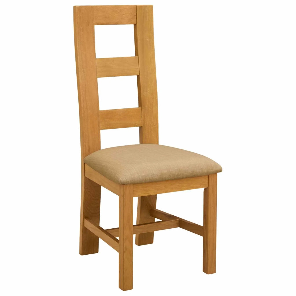 Set da pranzo 5 pz Beige Legno di Quercia Massello 3430248