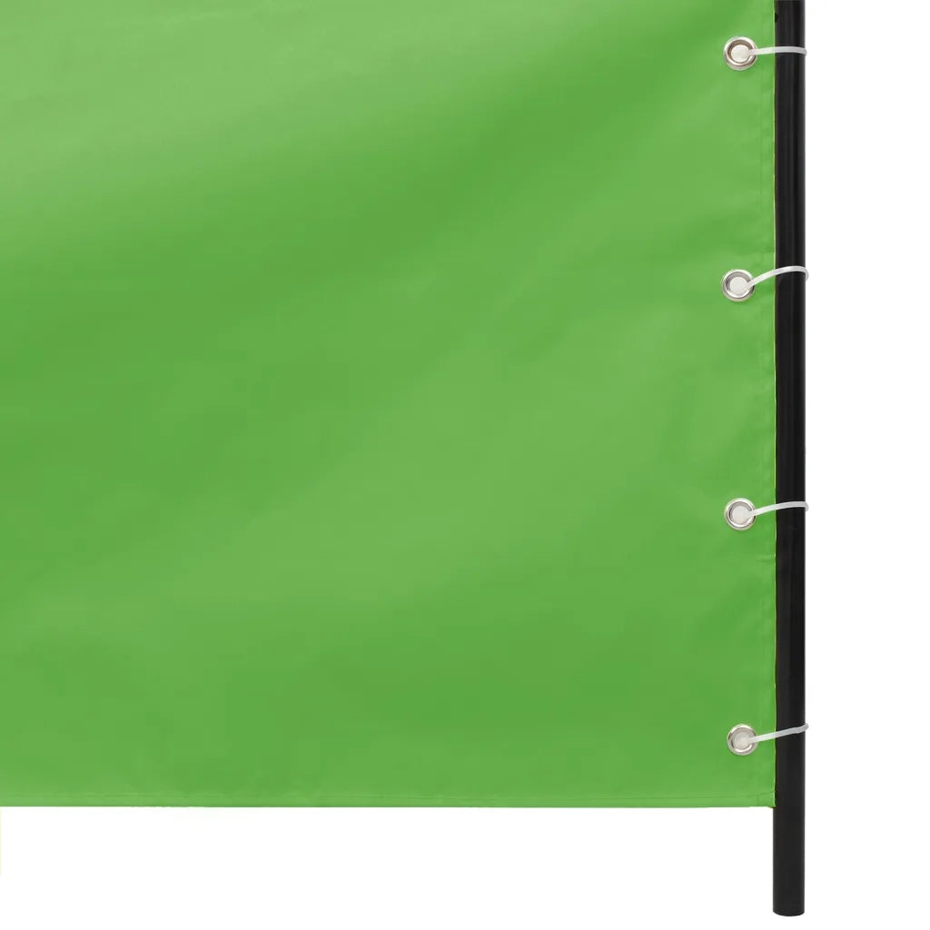 Paravento per Balcone Verde Chiaro 140x240 cm in Tessuto Oxford 148516
