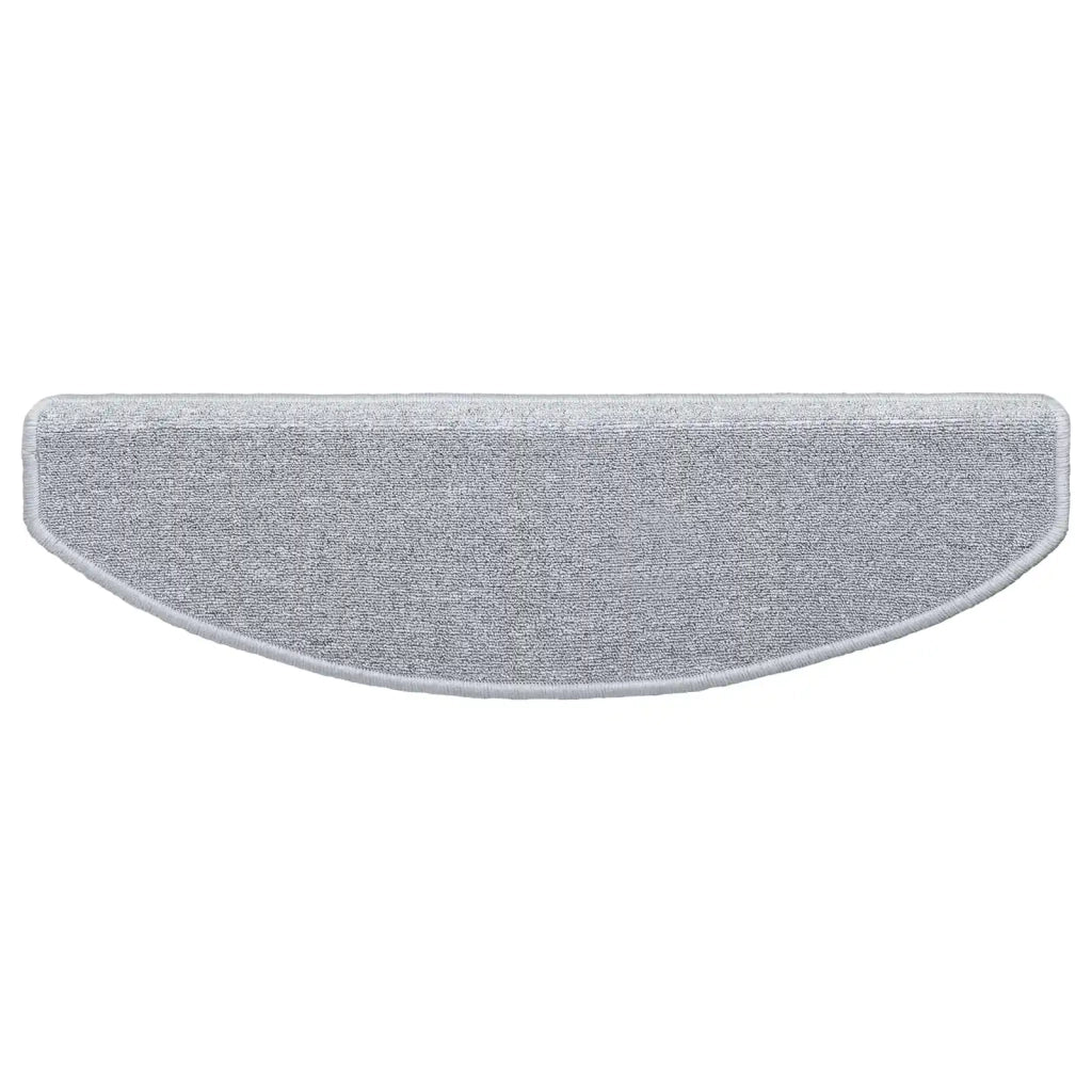 Tappetini per scale autoadesivi 15 pz | Gradini per Scale Grigio Chiaro