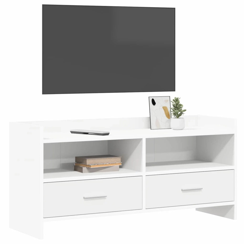 Mobile TV 100 x 33 x 47 cm Bianco Legno ingegnerizzato 8011155