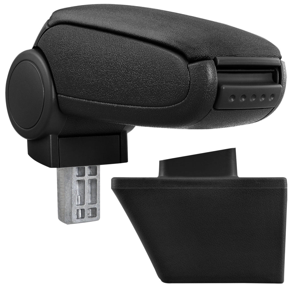 Bracciolo centrale per Opel Meriva A con scomparto imbottito in tessuto nero 03_0000597