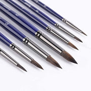 Set di pennelli acquarello - Set di pennelli per artisti - 7 pezzi