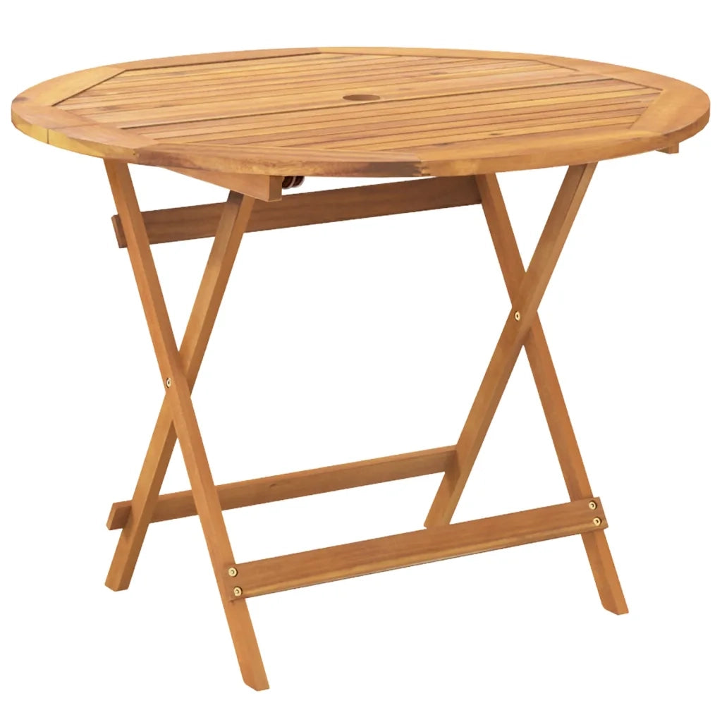 Set Pranzo da Giardino 5pz | Set Salotto da Giardino Grigio Polyrattan e Legno Massello