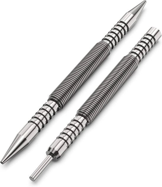 Impastatrice Gerecuperatore di chiodi - Lavorazione precisa - Disegno a doppia testa - 1/16 & 3/32 - Argento