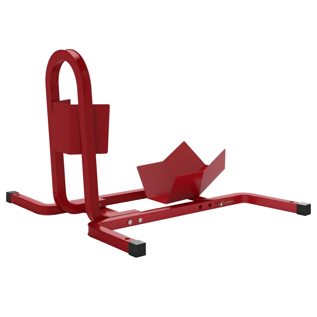 Blocca Ruota Moto Regolabile ¨C zephmum ¨C Metallo Rosso 60x55x43 cm