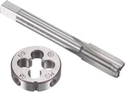 Set di tararini e matrici M9 x 0,5 mm - Set di tararini e matrici pesanti - Valvola di flusso rapida in acciaio - Dimensione del filo M9 - Taglio del filo efficiente - Resistenti alle abrasioni e duraturi - Kit per la lavorazione dei fili