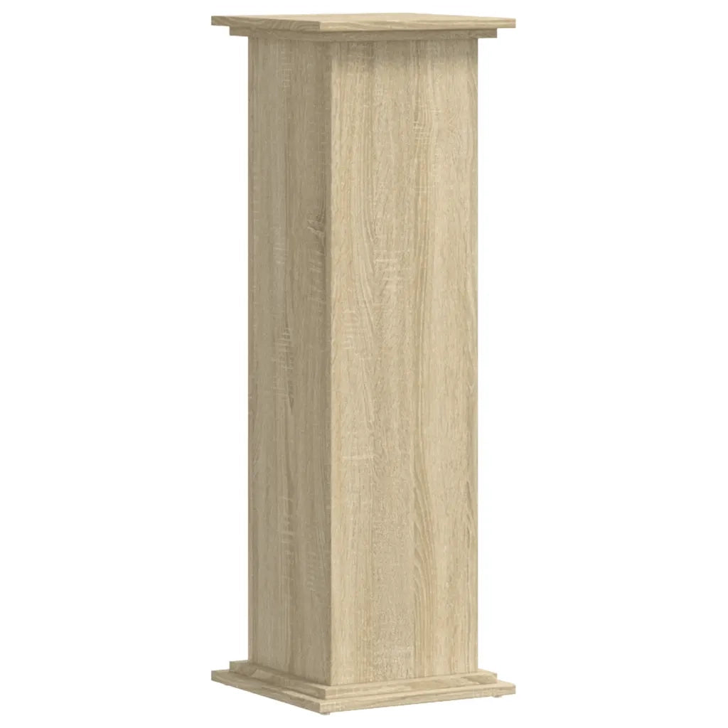 Supporto per piante | Sostegno per piante Rovere Sonoma 33x33x100cm Legno Multistrato