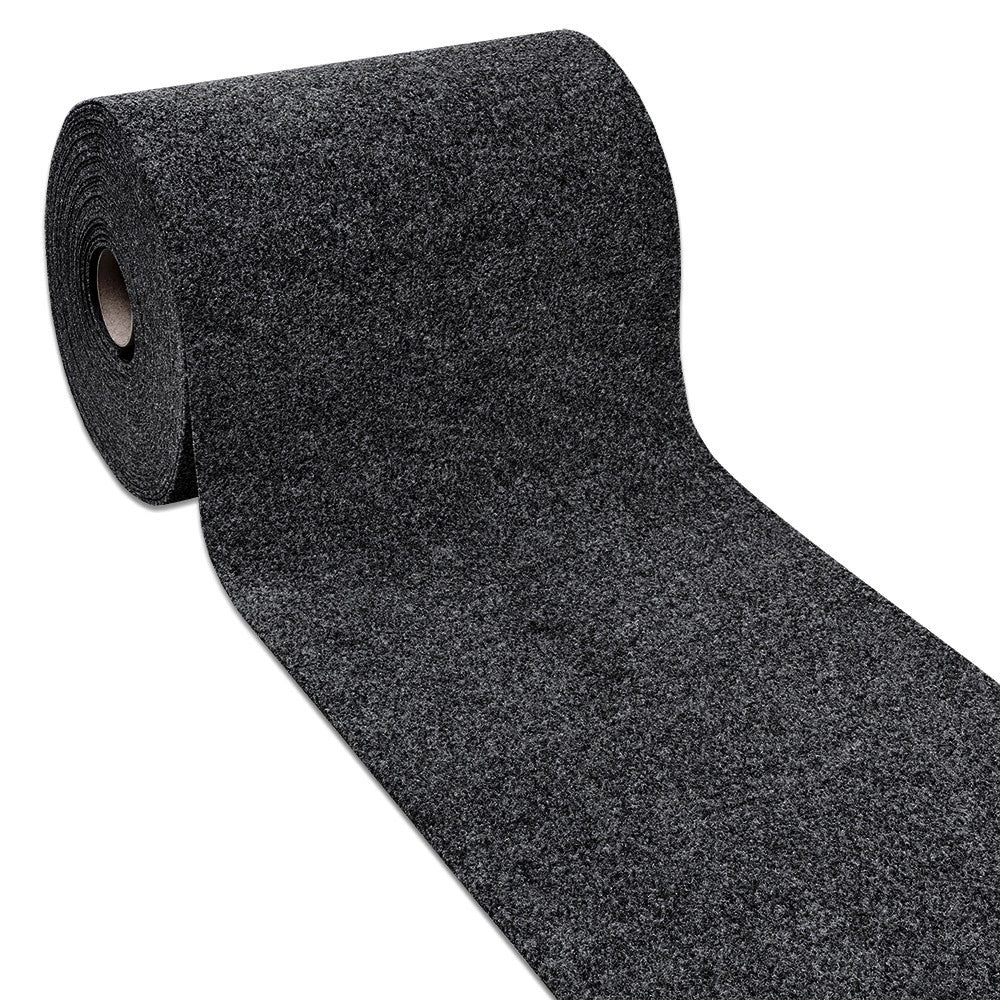 Passatoia Ingresso Moquette Asciugapassi Tinta Unita Corridoio Marciapiede 50x200 Cm Antracite