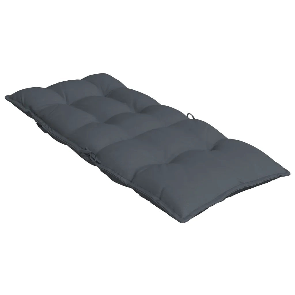 Cuscini per Sedia Schienale Alto 6 pz Antracite Tessuto Oxford 377604