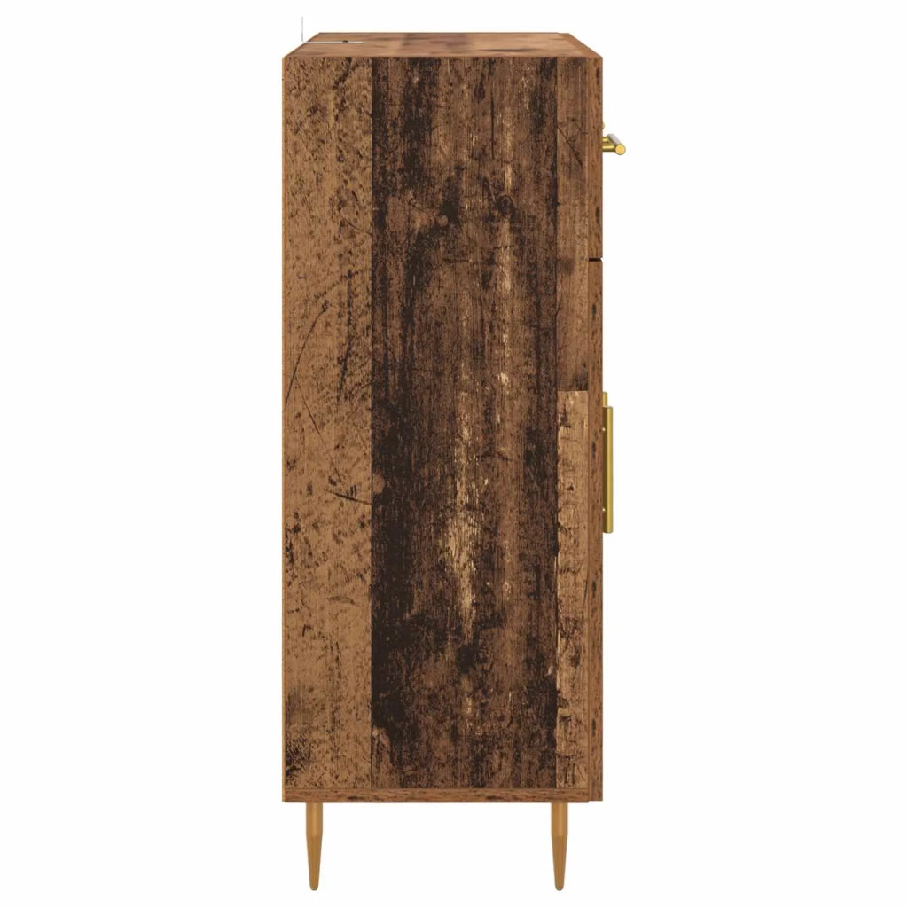 Credenza | Madia | Buffet da pranzo | Armadio da pranzo Legno vecchio 69,5 x 34 x 90 cm Legno multistrato
