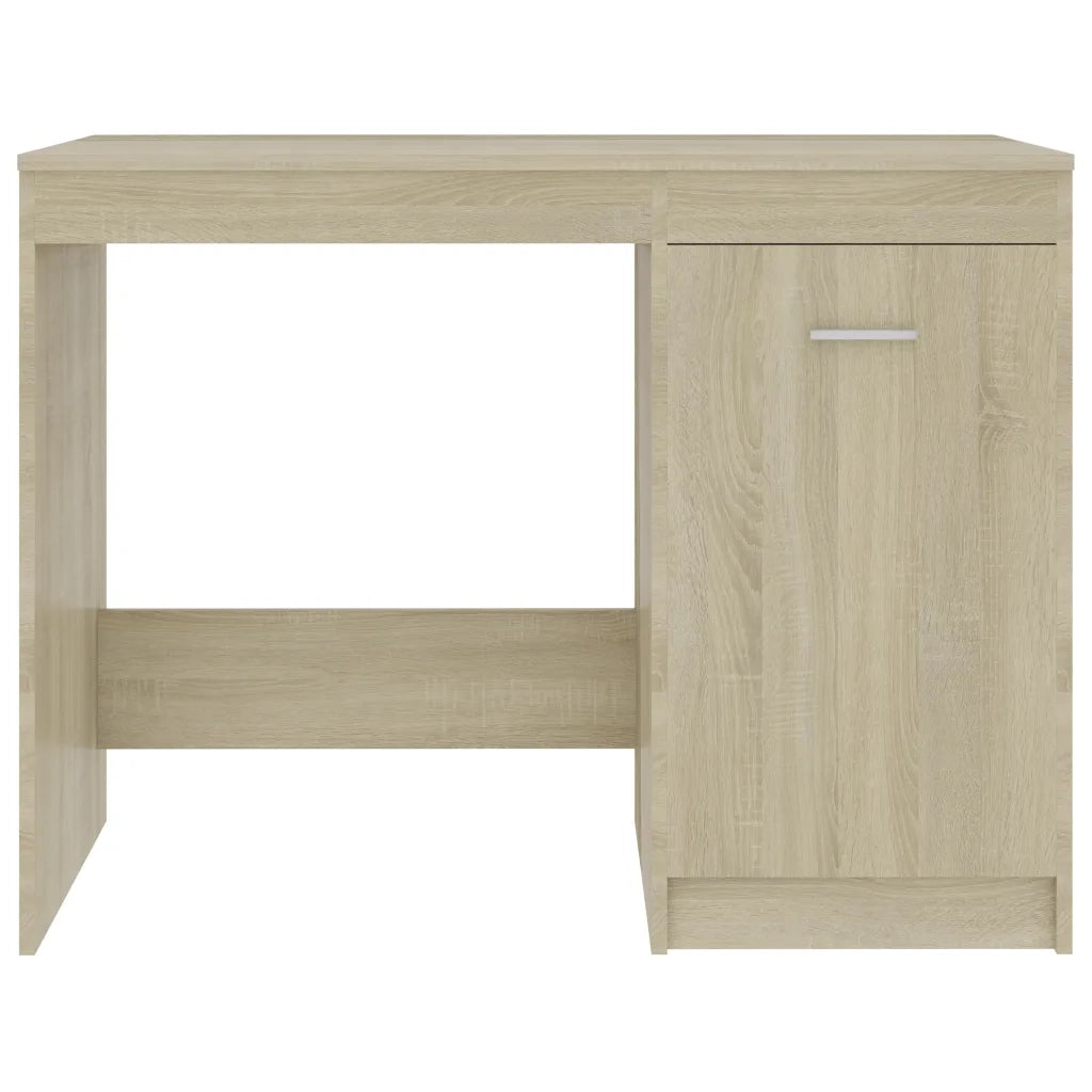Scrivania | Tavolo da Ufficio Rovere Sonoma 100x50x76 cm in Legno Multistrato