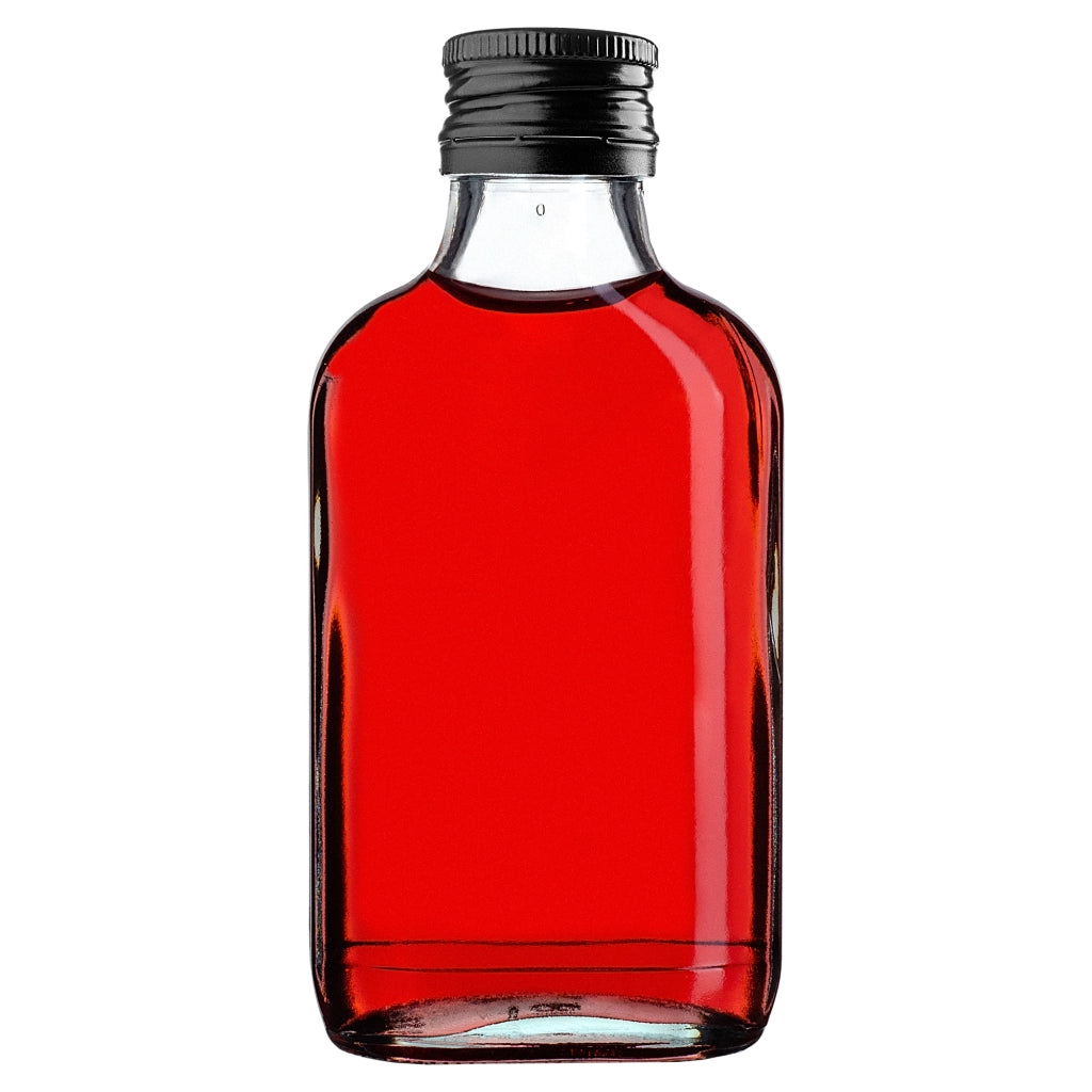 KADAX Flask Bottle 100ml Con Tappo Nero 10pz.