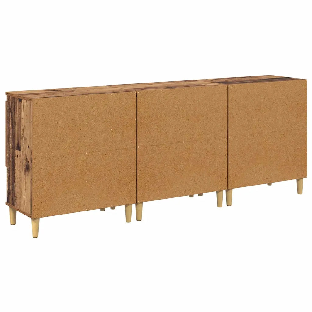 Credenza | Sideboards 3 pcs Legno vecchio 60 x 35 x 70 cm