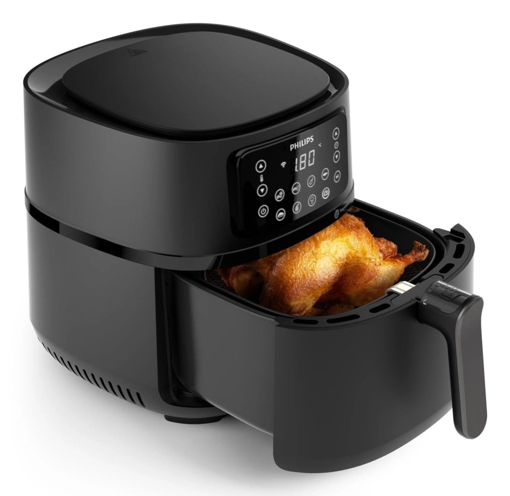 Philips HD9285-93 Friggitrice ad aria XXL Serie 5000 7,2 L 2000 W 16 programmi Wi-Fi colore Nero