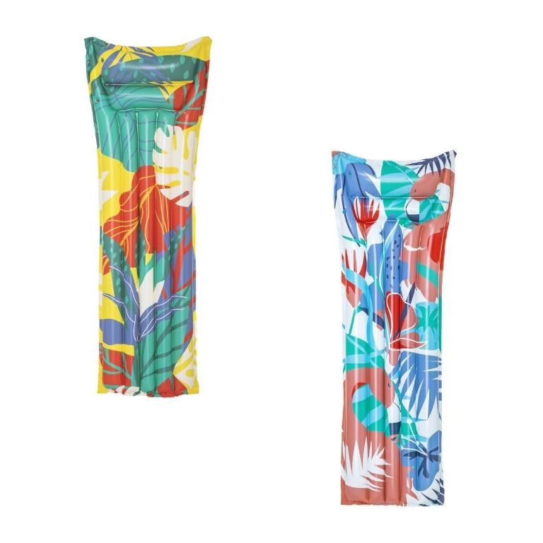 1 Pezzo Materassino Piscina Mare Multicolor 188 x 71 cm Bestway 2 Colori