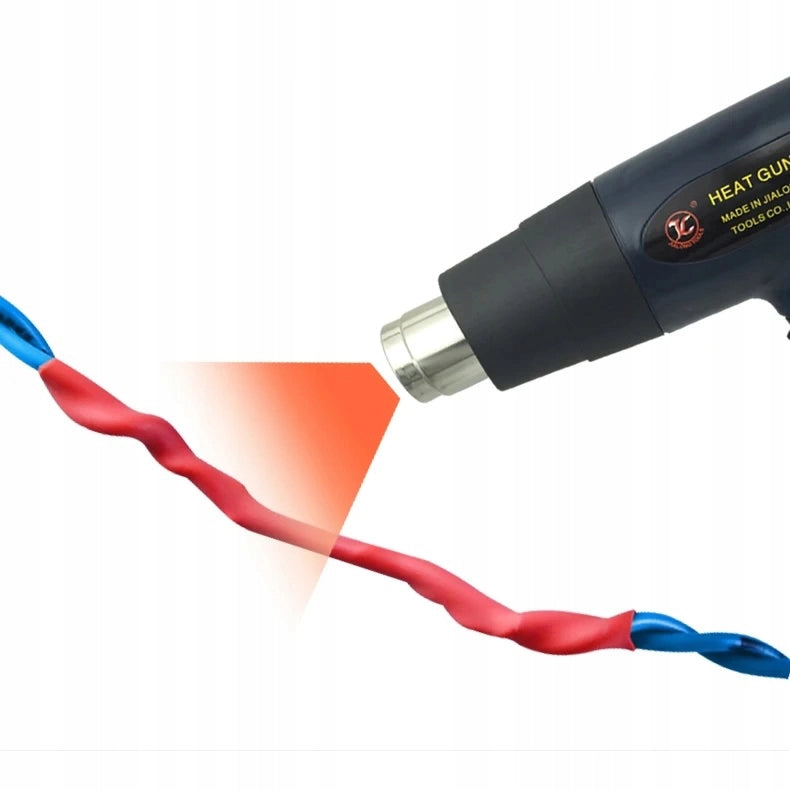 Tubo Termorestringente Blu 18mm 1m – Flessibile e Autoestinguente | Riduzione 2:1, Resistente UV, Impermeabile