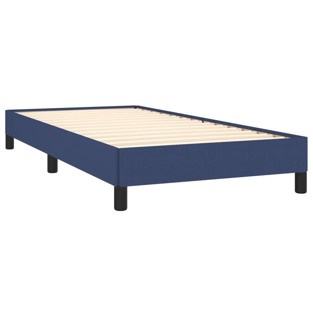 Giroletto senza Materasso Blu 100x200 cm in Tessuto 346702