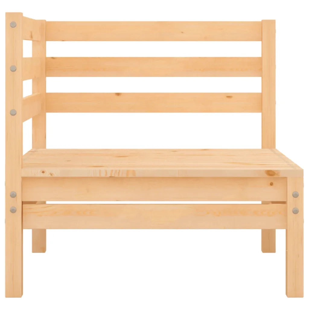 Set Divani da Giardino 3 pz | Set Salotto da Giardino in Legno Massello di Pino