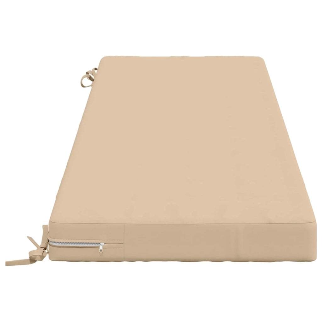 Cuscino per panchina SOEST 100% Poliestere Crema 950262