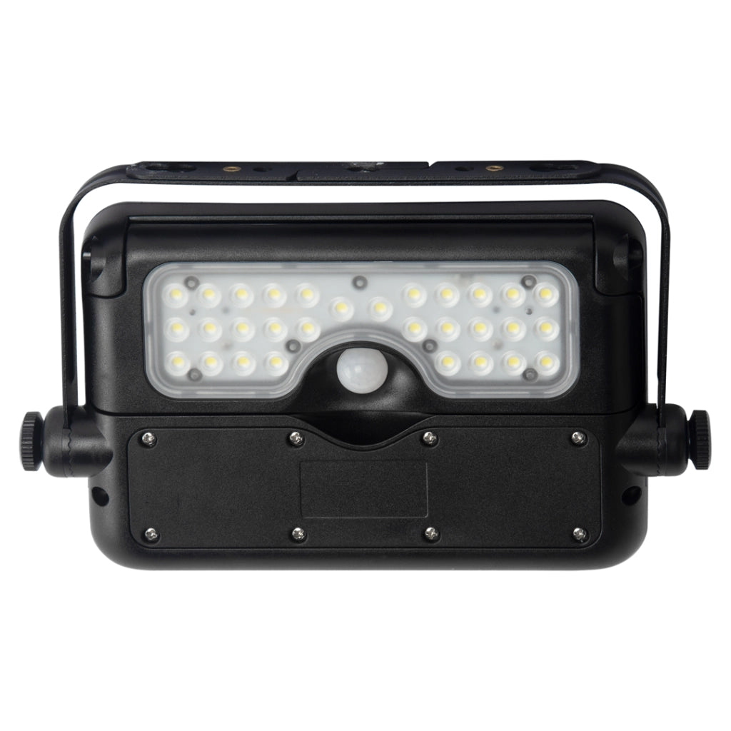 Faro solare LED 5W 500lm 4000K sensore IP65 EKO9082
