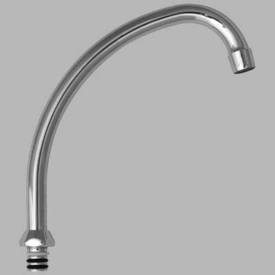 CANNA JOTA PER MONOFORO LAVELLO  Cromo 150 mm     MADE IN ITALY