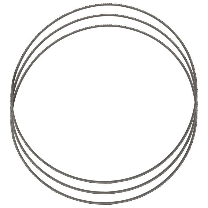 Einhell 4506160 Set di 3 Nastri per Sega a Nastro 1141 x 13 mm per TE-MB 18-127 U Li e TE-MB 18-127 Li colore Nero