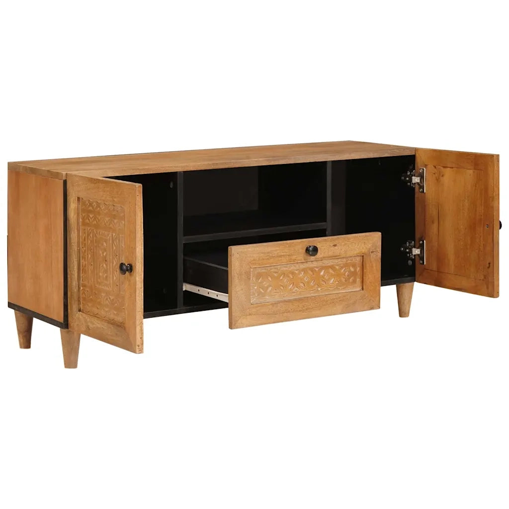 Unit¨¤ TV | Armadietto TV | Mobile Porta TV Marrone Chiaro 105 x 33 x 46 cm Legno multistrato