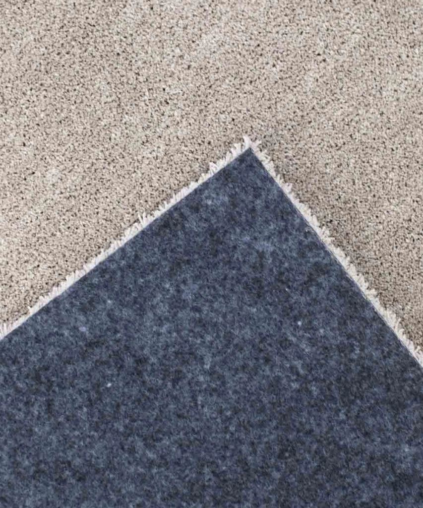 Tappeto FEEL BEIGE cm.160x230 tinta unita moderno, pelo morbido resistente e lavabile in lavatrice