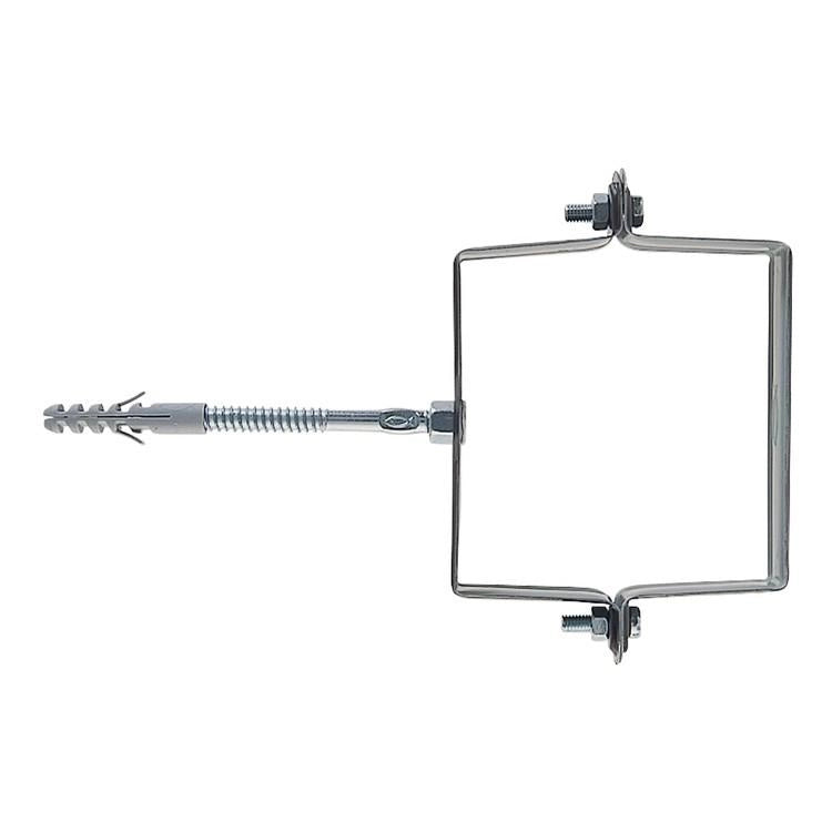 COLLARE PER PLUVIALE QUADRO 100x100 mm - 2 pezzi