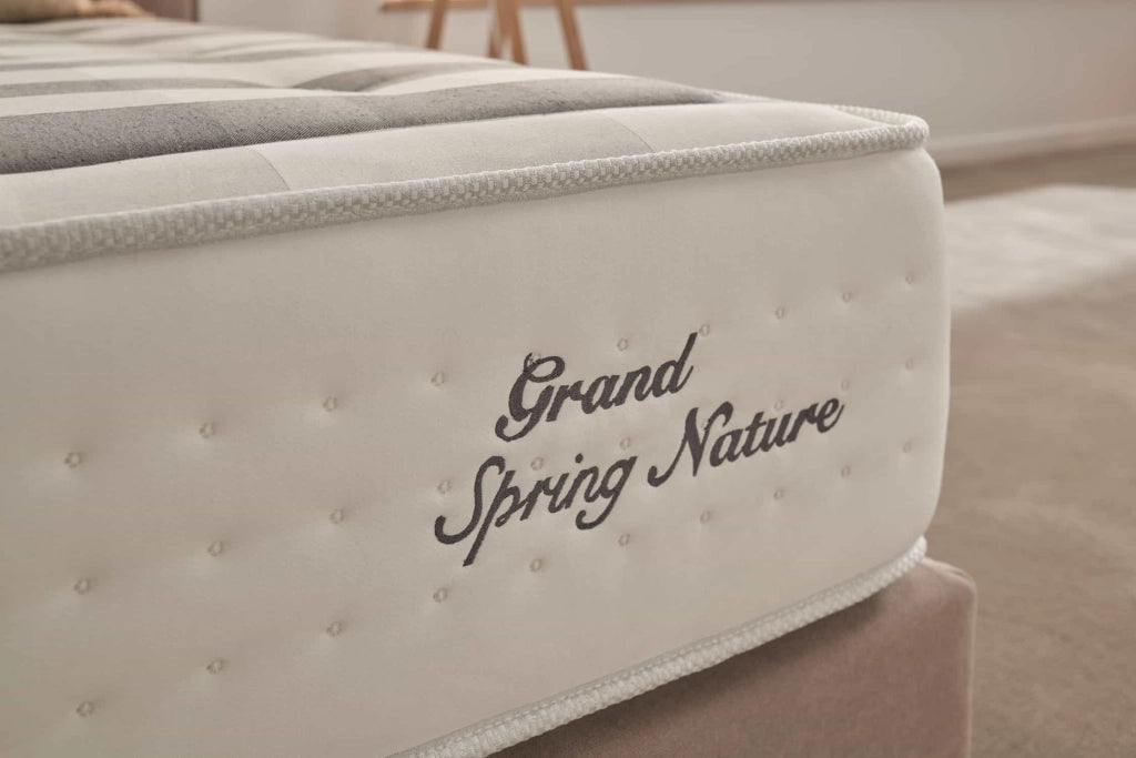 Materasso a molle insacchettate Grand Spring Nature - 140X200, 30cm - Moonia