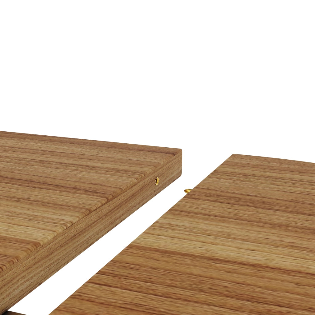 Tavolo da Pranzo Rotondo Allungabile ¨C MINIMAL ¨C Noce/Nero, 118-158 cm, 6 Persone