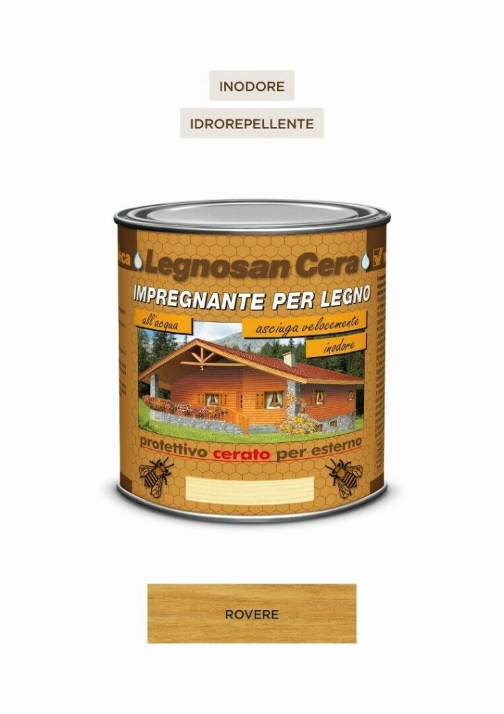 Legnosan Cera Rovere Ml 750 Veleca - Veleca