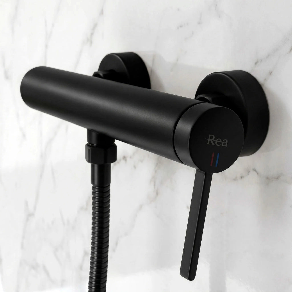 Rubinetto Doccia Rea Rivo Black
