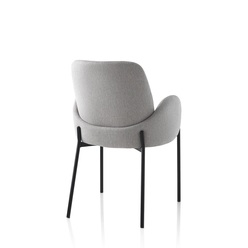 Set 2 Sedie ANTEA grigio chiaro