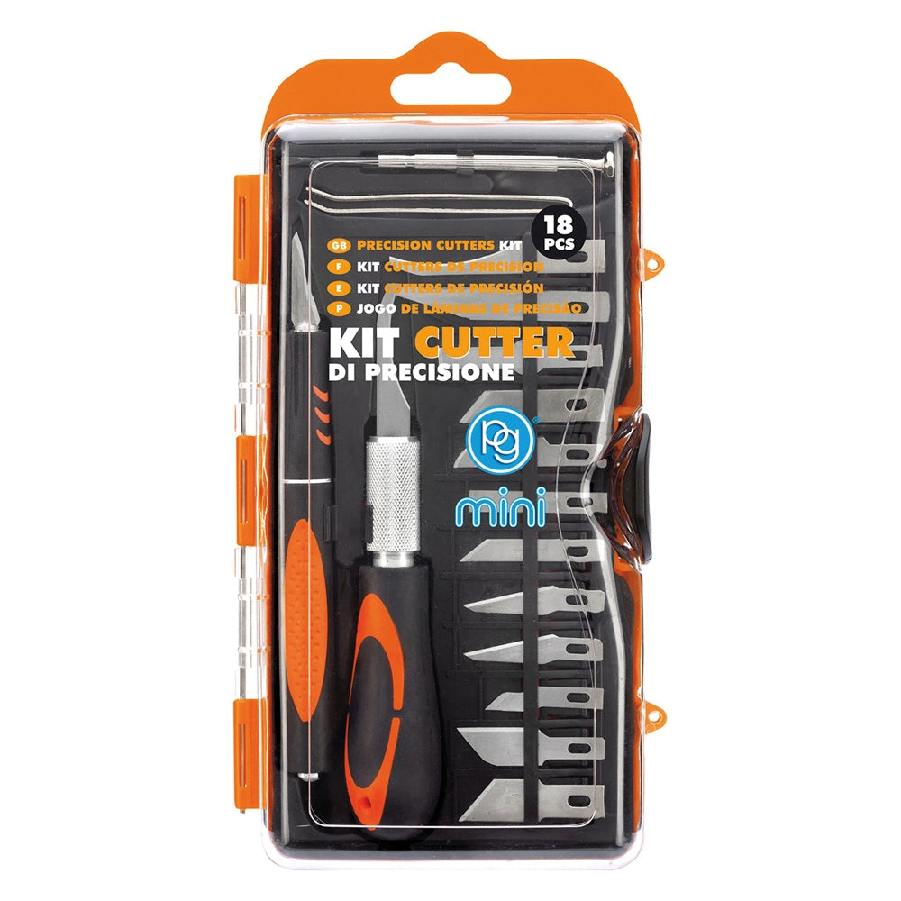 1cf cutter di precisione in kit 18 pezzi cod:ferx.5140010nlm