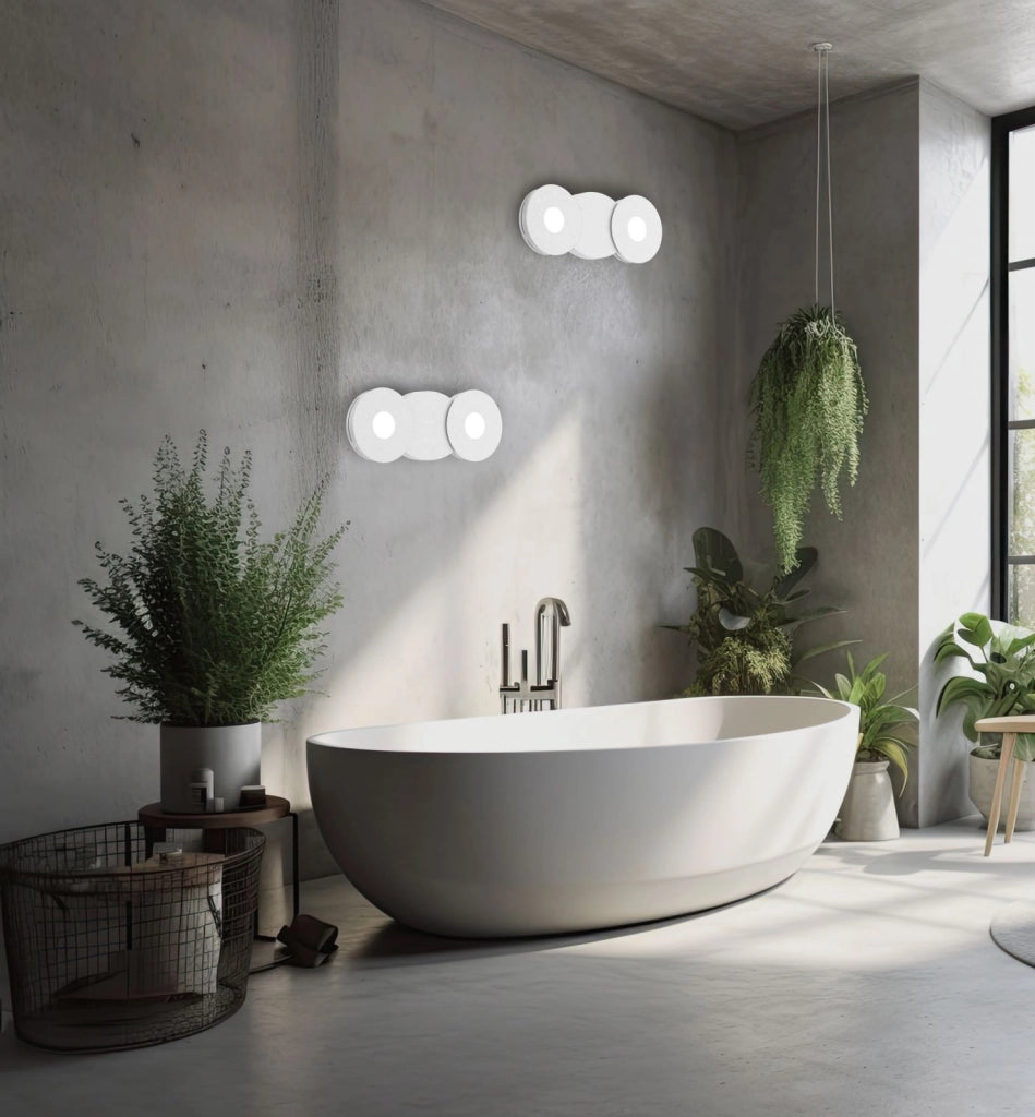 TALIA-L B Lampada a soffitto - Lampada da parete 1 luce colore bianco attacco GX53 componibile