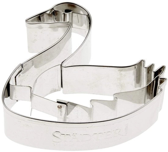 Cookie cutter in acciaio inossidabile, argento, 7 cm