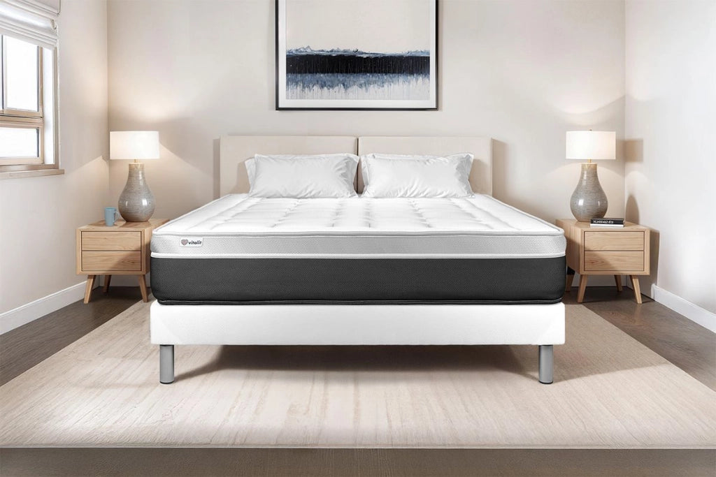 Set materasso e base 140x190 cm - Vital Soft