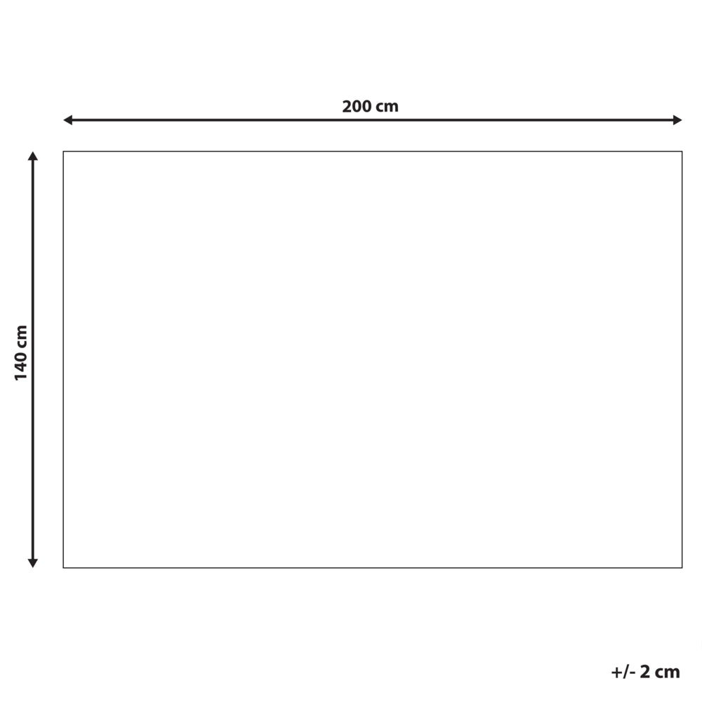 Tappeto Pelle Bovina Marrone e Blu 140 x 200 cm Astratta Artigianale a pelo corto Moderno