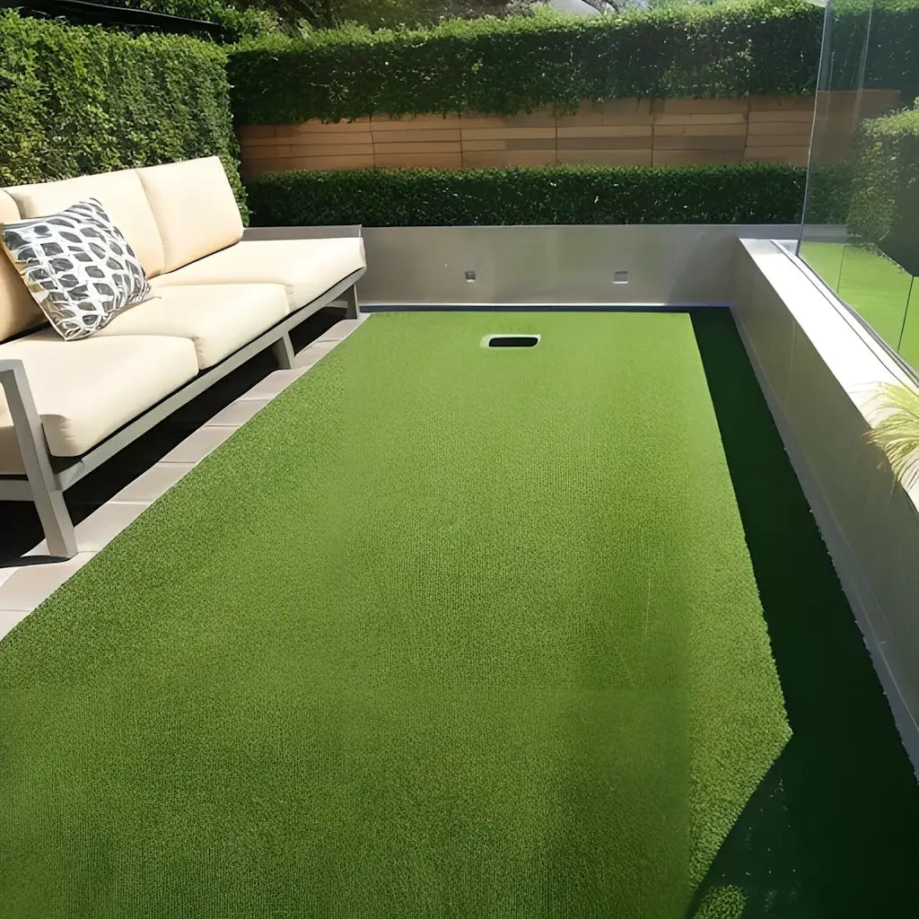 Prato Artificiale 7/9 mm 1x10 m Verde 148802
