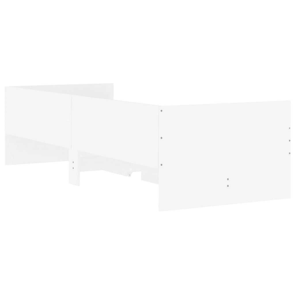 Giroletto con Cassetti Bianco 100x200 cm 3207336