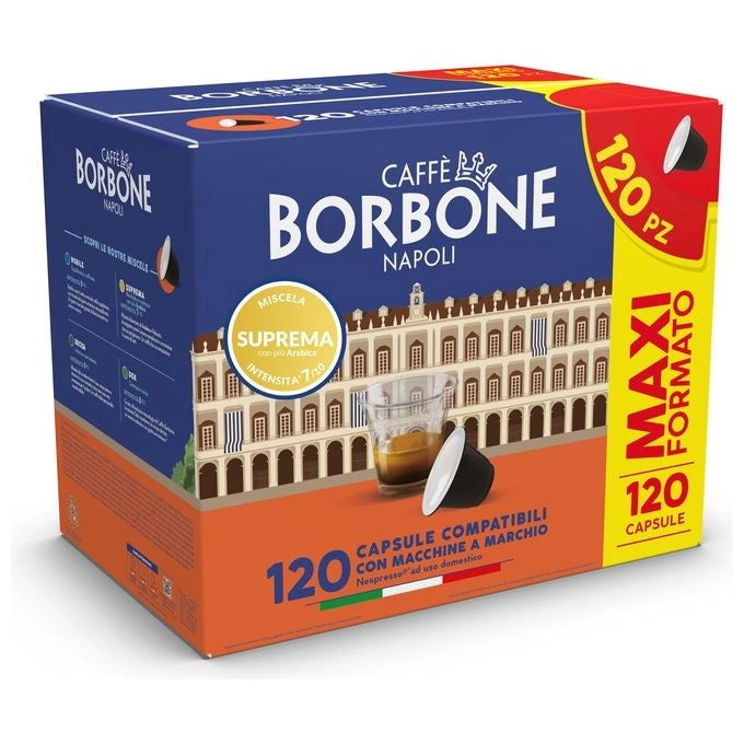 Caffè Borbone Capsule per Nespresso Suprema Capsule caffè 120pz