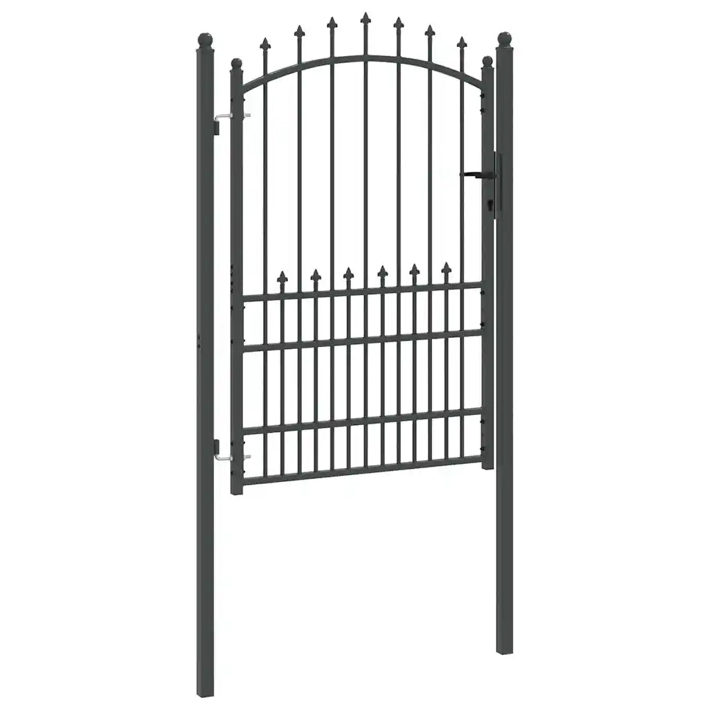 Cancello della recinzione con punte EMMEN 170 x 100 cm 42009020