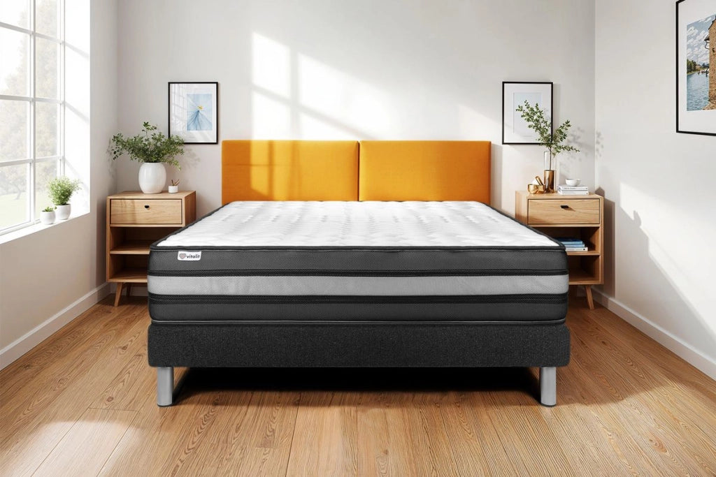 Set materasso e base 140x200 cm - Vital Power Zen