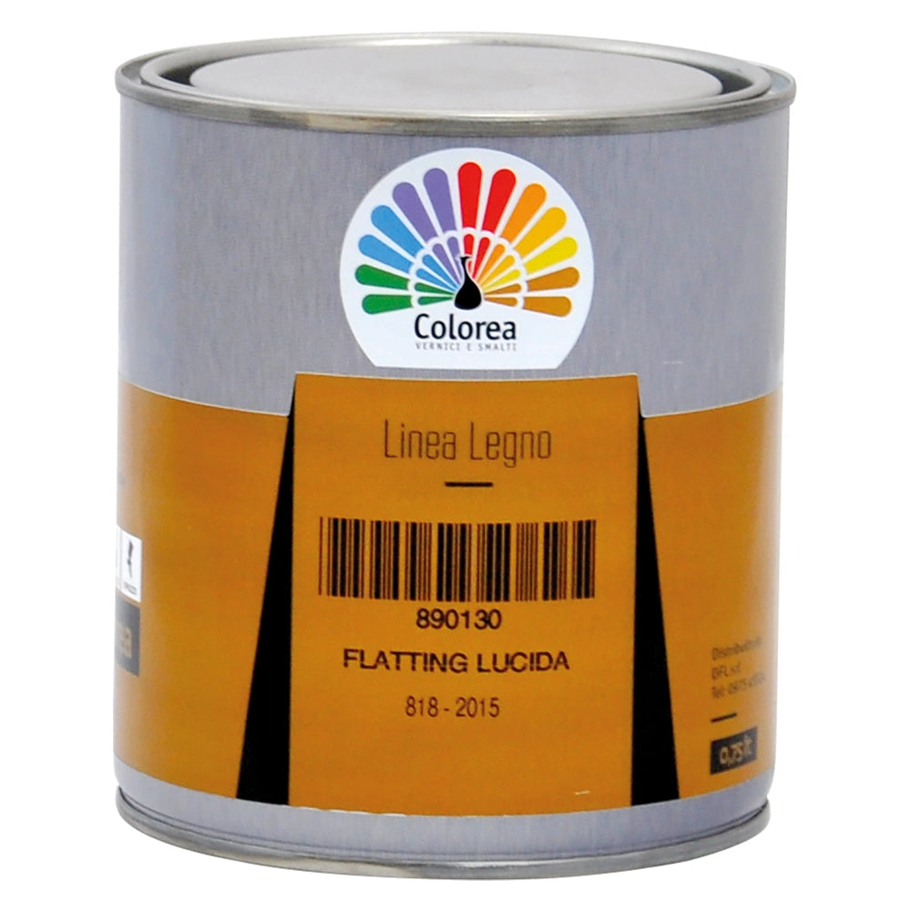 VERNICE FLATTING 'COLOREA' Lt. 2,5 Trasparente lucida- 2 pezzi  - COLOREA