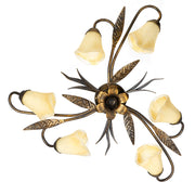 4230/Pl6 - Plafoniera Alga/6 V.Calla