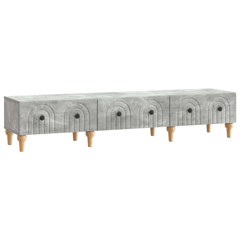 Mobile TV con cassetto Grigio Cemento 147 x 34,5 x 30 cm 894248